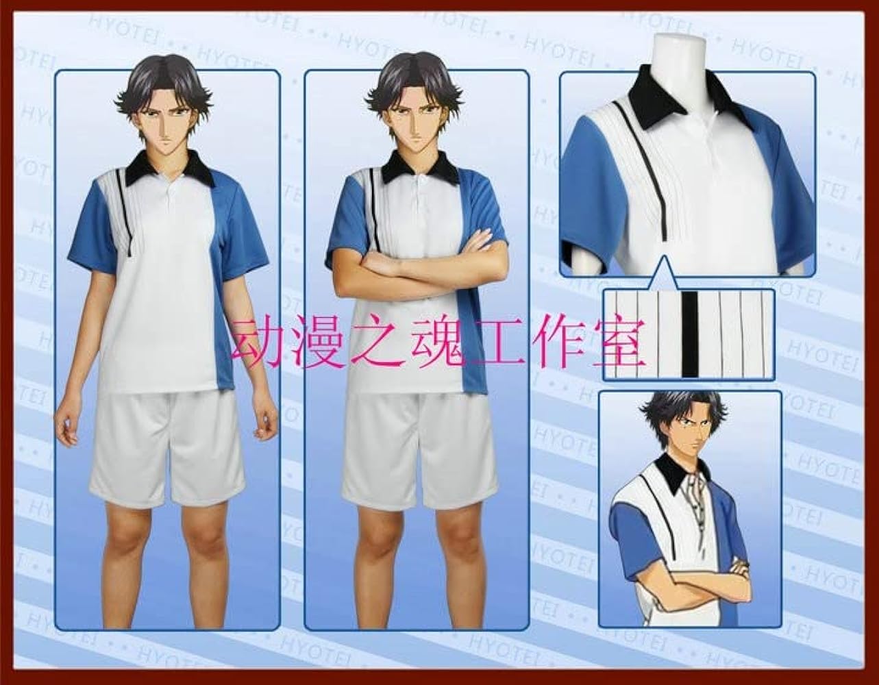 氷帝学園中 コスプレ ジャージ4セット ウィッグ付 テニスの王子様 跡部景吾 テニスの王子様 氷帝学園中等部 ジャージ 跡部景吾 忍足侑士